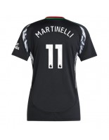 Arsenal Gabriel Martinelli #11 Bortedrakt Dame 2024-25 Korte ermer